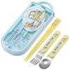 Trio Set of Chopsticks, Spoon, and Fork (Minion 23) for Kids, Antibacterial, Made In Japan, TACC2AG-A