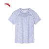 Футболка Running Series Gradient Breathable с коротким рукавом для женщин, топы Cloud-Purple Printed 162435101-3