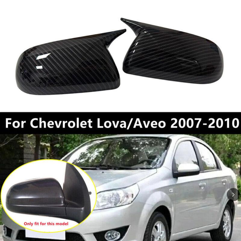 Для Chevrolet Lova/Aveo 2007-2010 Накладка на зеркало заднего вида «Бычий рог» Накладка на боковое зеркало Наклейка на кузов Отделка крыла Аксессуары для автомобиля