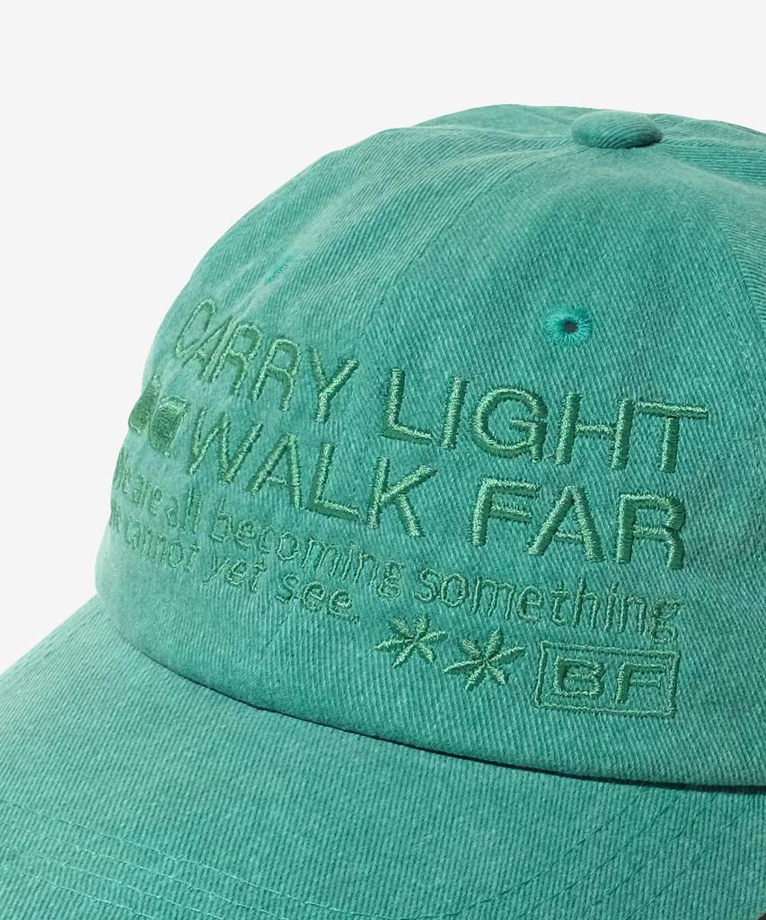 Кепка с козырьком Beollunpeulenjeu Carry Light Walk Far Пигментная Зеленая