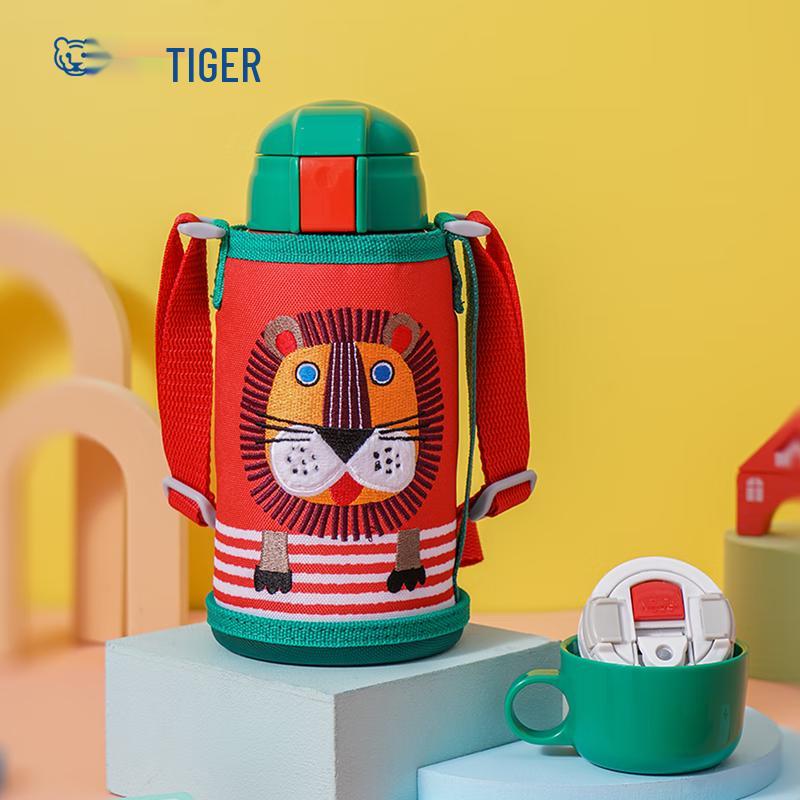 Tiger 600ML Dual-Use Insulated Straw Bottle
