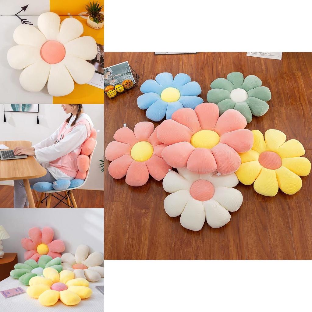 Adorable Daisy Flower Pillow Plush Cushion For Kids And Girls Comfort Gifts