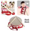 Double Sided Musical Instrument Toys Percussion Instrument Wood Kids Drum Toys  Children Baby