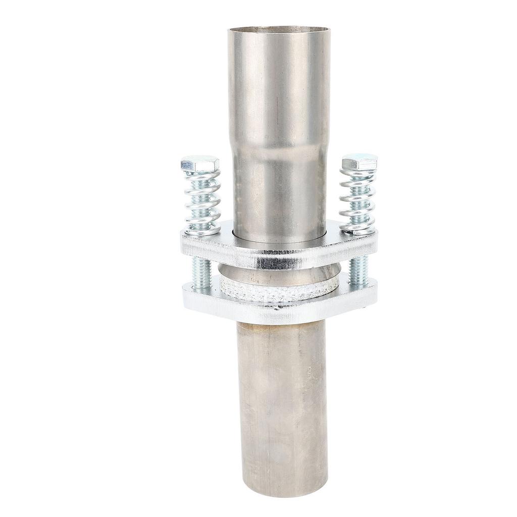 Exhaust Spring Bolt Flange Repair Pipe 1.9in OD To 1.8in OD Universal Spherical Joint Quick Fix Exhaust Flange