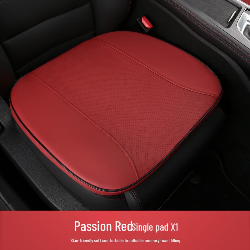 Cross-Border Memory Foam Car Seat Cushion - Matte, No Decoration, Bread Edge Design