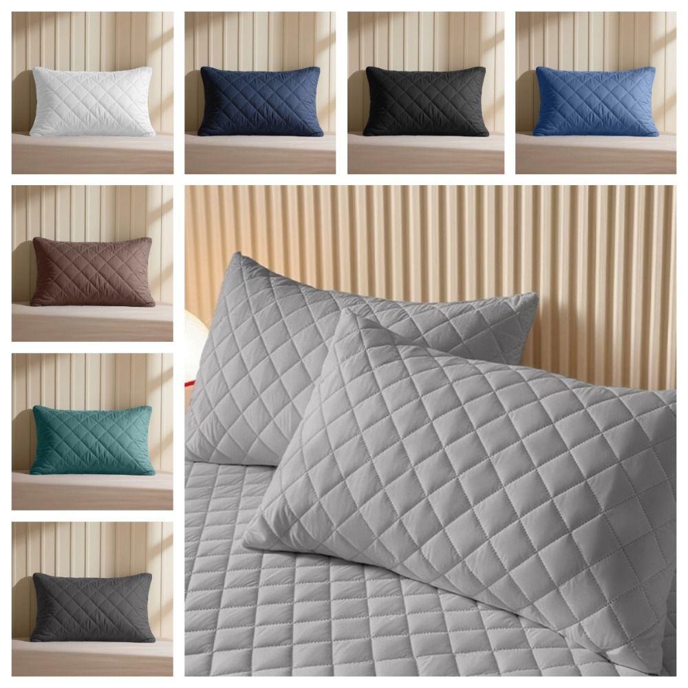 Northern Style Waterproof Pillowcase Machine Washable Pillow Protector Home Decoration