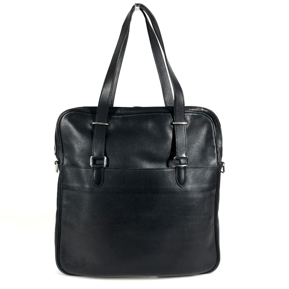 HERMES vintage Logo Hand Bag Tote bag business bag, document bag Shoulder Bag