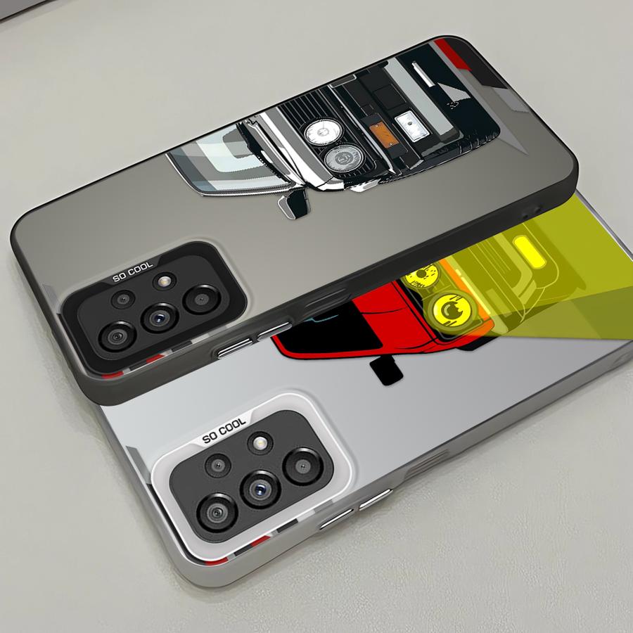 Чехол для спортивного автомобиля JDM для Samsung Для Galaxy A15 A13 A32 A14 A16 A34 A25 A24 A23 A17 A12 Мягкая крышка