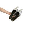 Модные плиссированные тапочки женские туфли с острым носком Slip On Cozy Zapatos Mujer INS Горячая Распродажа Однотонные лаконичные Sapato Feminino Новые