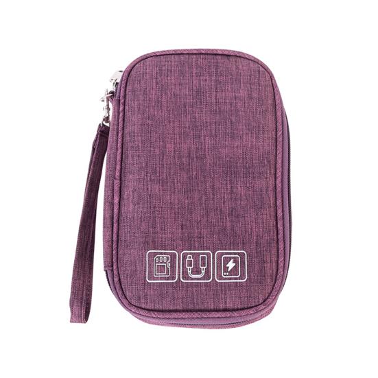 Водонепроницаемая сумка-органайзер для кабеля, недеформируемая сумка для хранения шнура из полиэстера, аксессуары для электроники