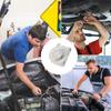 20 шт. Высококачественные болты-клипсы для кузова автомобиля M6 Крышки двигателя Защита от брызг Бампер Крыло Крепеж Автомобильные Аксессуары