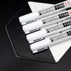 1Pc Waterproof Oil Permanent Marker Pens White Color Painting Drawing Pen Set