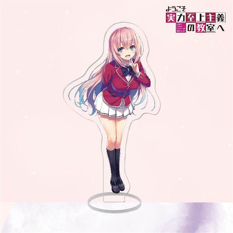 Аниме Класс элитных фигурок, подставка для модели, тарелка Ayanokouji Kiyotaka Horikita Suzune Sakura Airi, акриловая доска