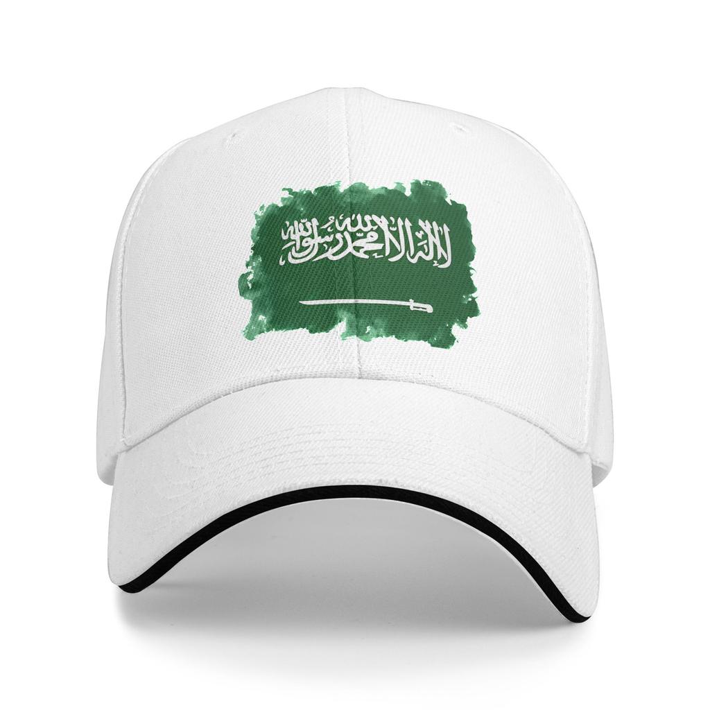 Saudi National Day Baseball Caps Hip Hop Saudi Arabia lover Sandwich Caps for Unisex Women Polyester Hats Cap Workouts