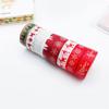 Designs 15mmX10M Cute Scrapbooking Masking Tape Snow Deer Christmas Tape Christmas Tree Decorative