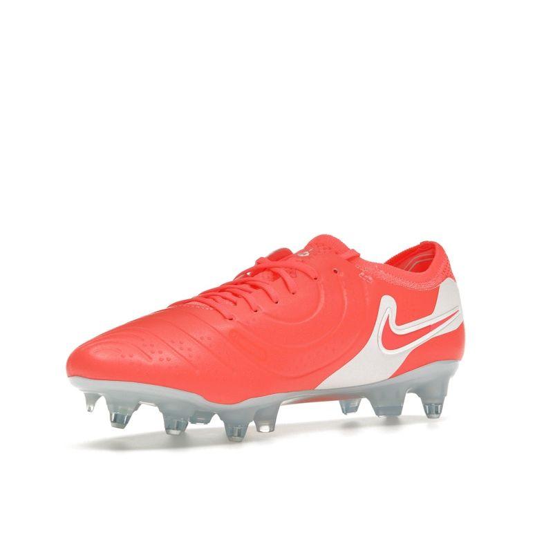 Nike Унисекс кроссовки Tiempo Legend 10 Elite SG Mad Energy Pack Горячая лава Белый DV4329-800