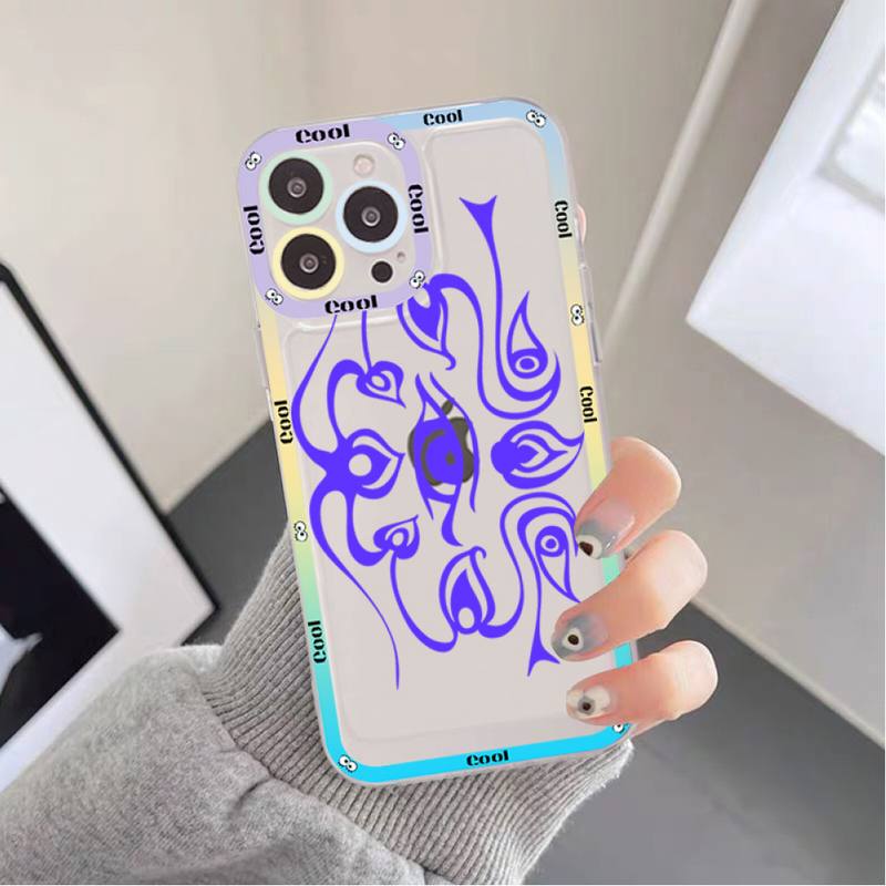 Чехол для телефона Eyes Art для iPhone 11 12 13 Mini Pro Max 14 Pro Max Чехол-накладка
