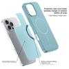Suitable for Apple 16PM Fine Magnetic Ring 15Pro Silicone Glossy Case 14pm Solid Color Full Cover 13 Liquid Protective Case