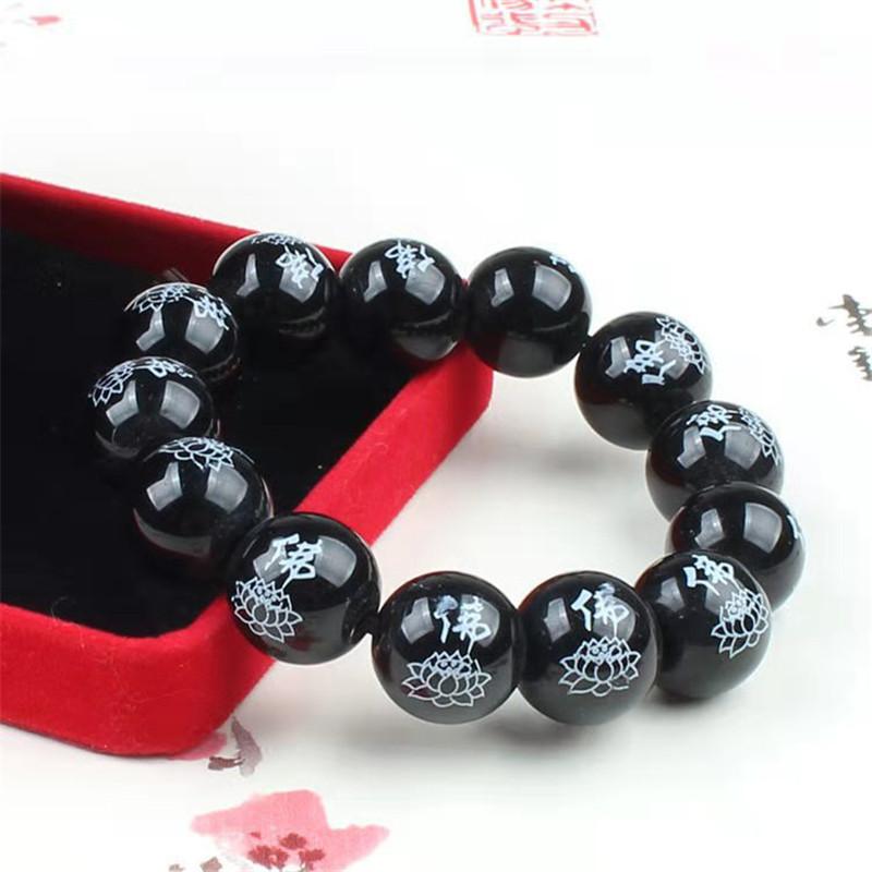 Красные Натуральные Красивые Каменные Бусины Эластичный Браслет из Бусин Браслеты для Мужчин и Женщин Браслет Украшения