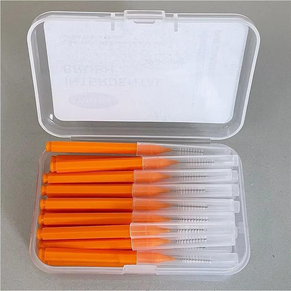 30Pcs Disposable Interdental Brushes Soft Micro Between Teeth Brush Picnic