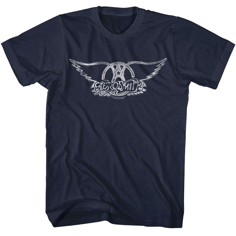 Мужская футболка Aerosmith с винтажным логотипом Wings, мерч рок-группы с концертного тура, металл