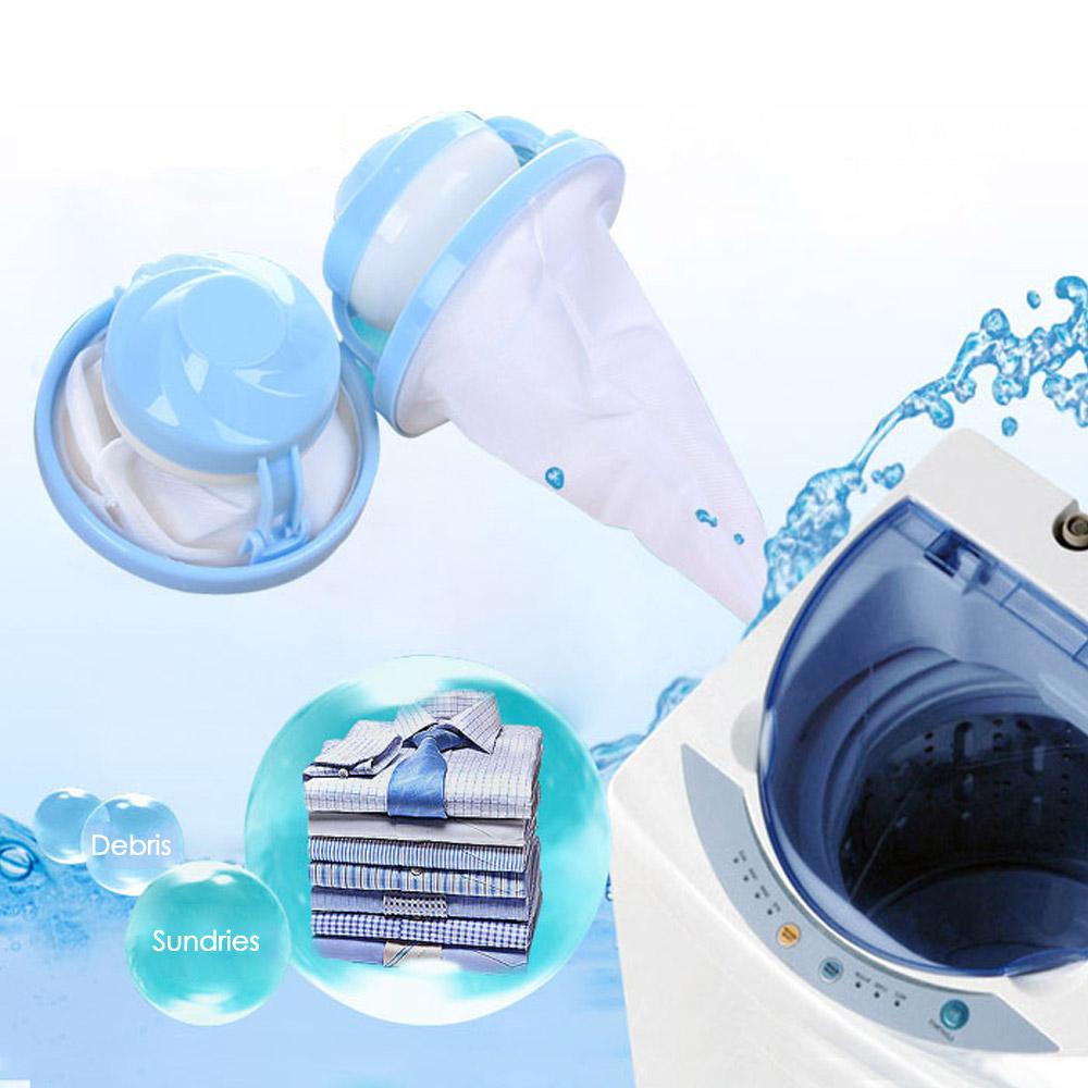 Многоразовый стиральный аппарат Плавающий сетчатый мешок для сбора ворса Фильтр для волос Сетчатый мешок для стиральной машины Улавливатель ворса