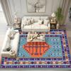Vintage Persian Home Bedroom Living Room Fully Covered with Carpet Bohemian Ethnic Style Tea Table Sofa Carpet Bedside Carpet