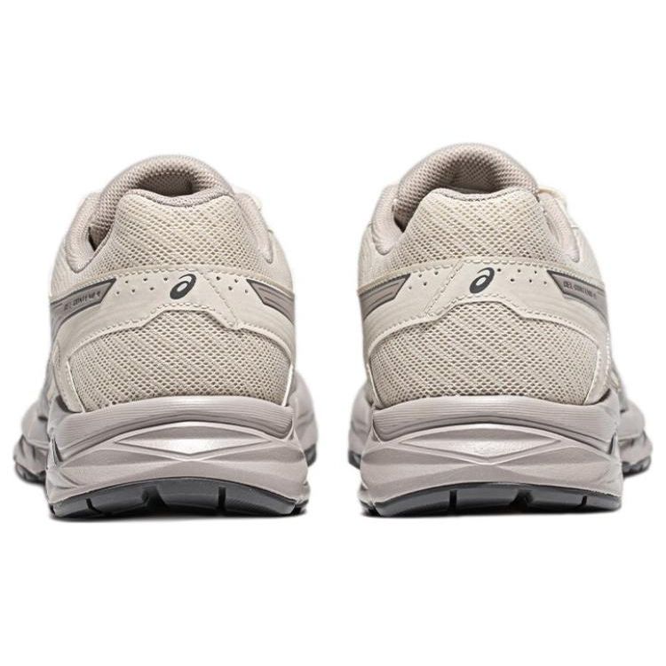 Asics Gel-Contend 4 Comfortable Versatile Fabric Synthetic Leather Low-Top Training Running Shoes Women Sneaker Beige T8D9Q-021