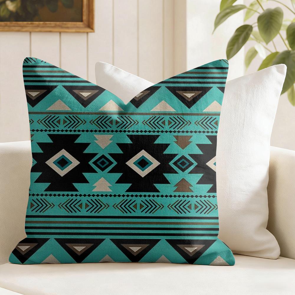 Fashion Bohemia Painting Cushion Cover Summer Linen Pillow Case Organic Fabric Cushion Cover DoubleSided Print Sofa Home Decor