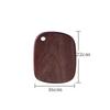 1pc Irregular Shape Cutting Board Solid Black Walnut Wood Board Food Steak Board Charcuterie Board