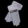 Hengyuanxiang Women's Warm Color-Block Gloves