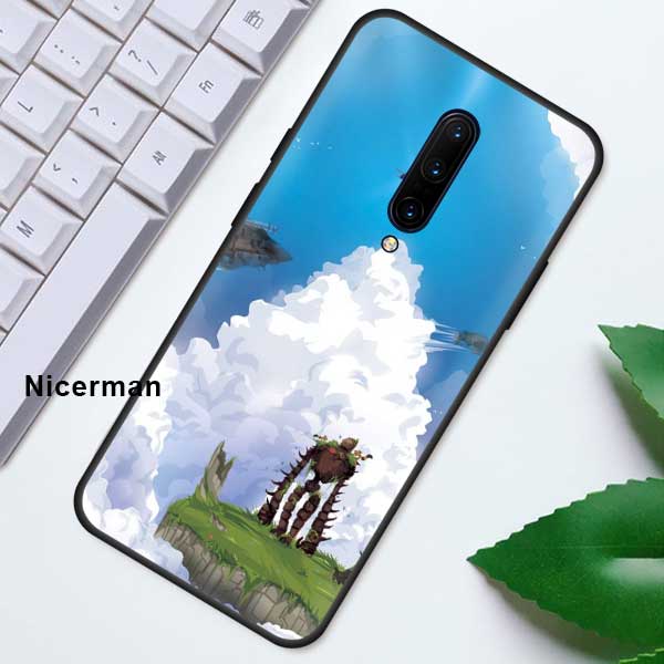 Чехол аниме Studio Ghibli Тоторо для Oneplus 7T 7 8 Nord Pro 5G Z 6 6T One Plus 8 OnePlusNord, черный силиконовый чехол для телефона