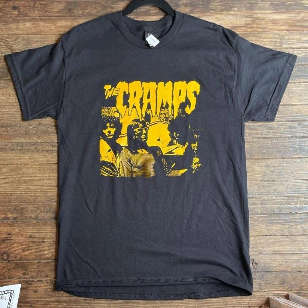 The Cramps 1978 Tour Concert Unisex Black T-shirt S-
