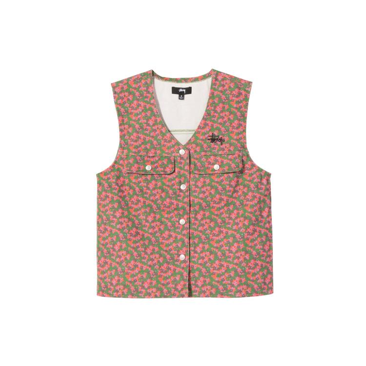 Stussy Tank Tops Unisex Multicolor V neck Moderate Racerback 215153