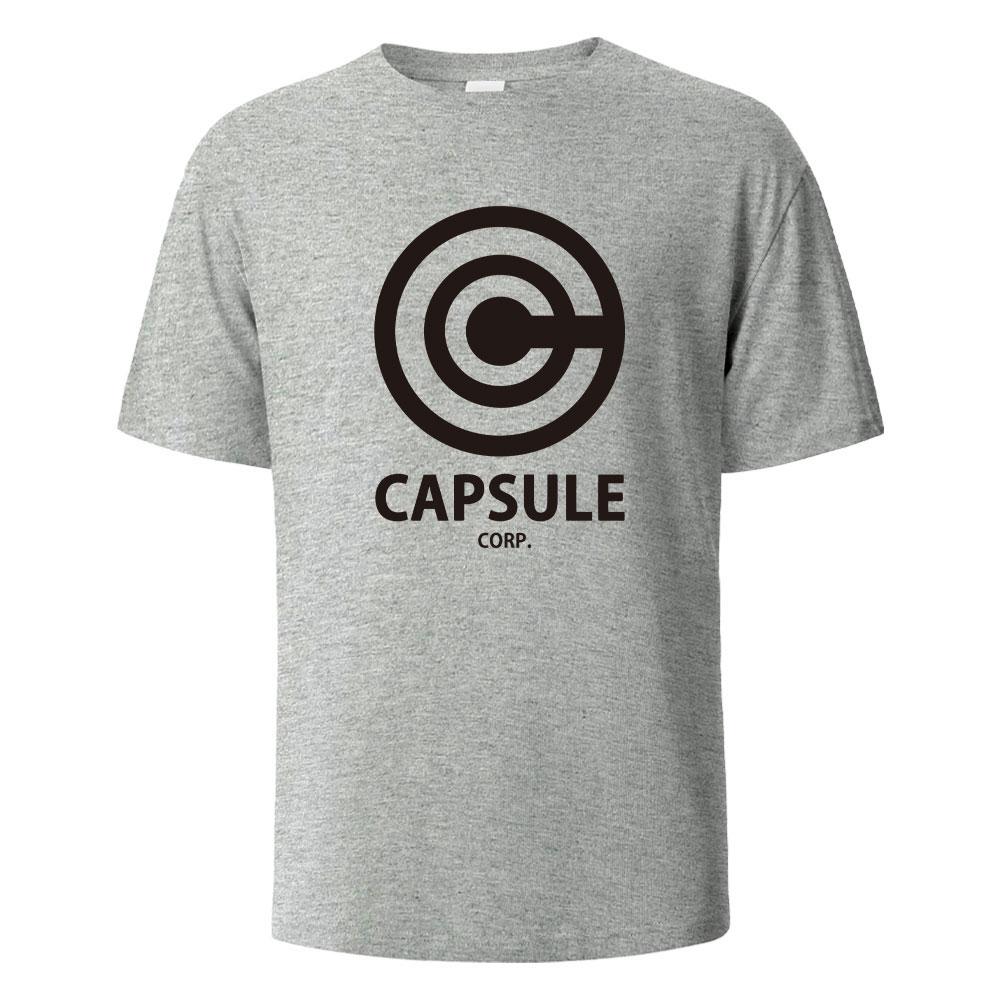 Capsule Print T-Shirt 100% Cotton Summer Tees For Men Women Oversize Casual Tops