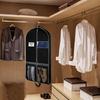 Heavy-Duty Garment Bag with Pockets, Portable Garment Bags for Hanging Clothes