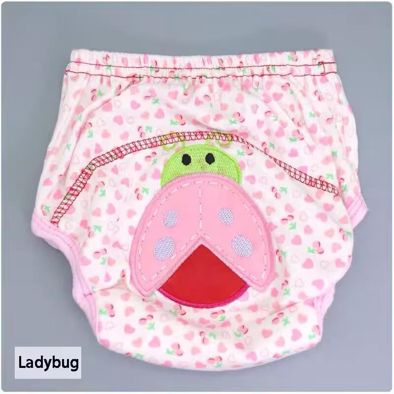 Cartoon Baby Training Soft Pants Baby Underwear Reusable Cloth Diapers