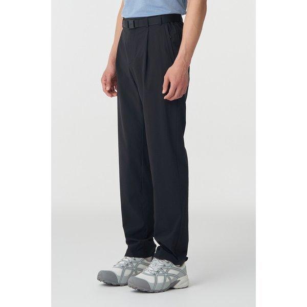 Kolon Sports Мужские брюки с одной складкой, классический крой, черный, Jwpnm25251blk
