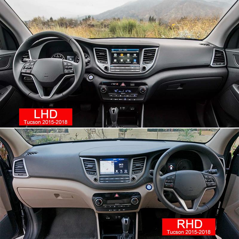Для Hyundai Tucson TL 2015 2016 2017 2018 2019 2020 чехол на приборную панель автомобиля, избегайте света, коврик для панели приборов, коврики, аксессуары