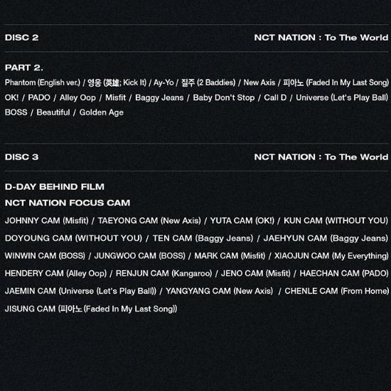 2023 NCT Concert NCT NATION: To The World In INCHEON DVD