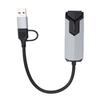 USB C and USB A to Ethernet Adapter 5Gbps High Speed Type C to RJ45 Network Converter for Laptop Tablet
