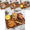 Egg Tarts Puffs Pancakes And Bagels Plush Pendants With Short Plush Filling For Kids And Adults