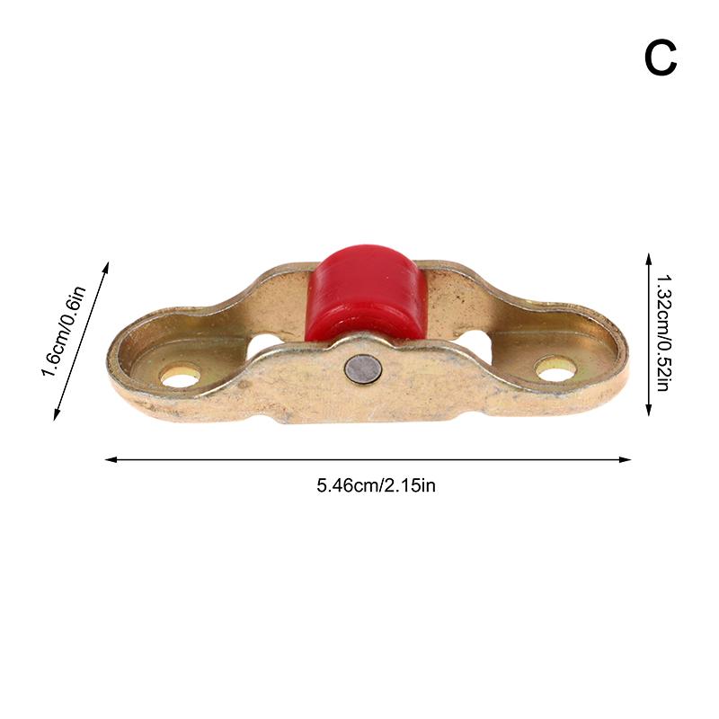 88 Тип Плоский/Желобчатый Колесо Металлические Двери Окно Шкив Поддержка Нижняя Скользящая Роликовая Дорожка Аксессуары