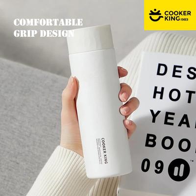 COOKER KING 335 мл Портативная термокружка из нержавеющей стали 316/304 + ПП Мини-стиль Минимализм Термокружка Бутылка для воды Подарок на фестиваль