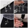 Metal Star Moon Key Rings Bag Pendant Star Keychains Fashion Y2K Keychains  Friendship Gift