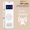 Мини цифровой диктофон Hi-Fi качество звука FM мини-радио MP3-плеер Удобный аудио диктофон