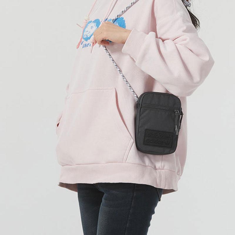 Adidas Originals Recycled Polyester Crossbody Bag Regular Unisex Black Adidas GN2382