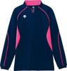 DESCENTE Unisex Volleyball Long Sleeve Game Shirt DSS-4410 Navy X Pink M
