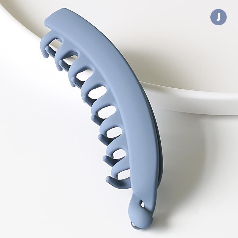 Frosted Hair Clips Banana Clip Women'S Hair Accessories Ponytail Barrettes Hair