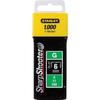 Staples 6 Mm Type G Box of 1000 - STANLEY - 1-TRA704T